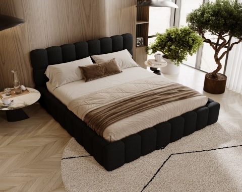 Łóżko Alfa 180 black