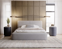 Łóżko Lumi 120 Szary