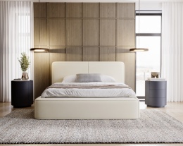Łóżko Lumi 180 Vanilia